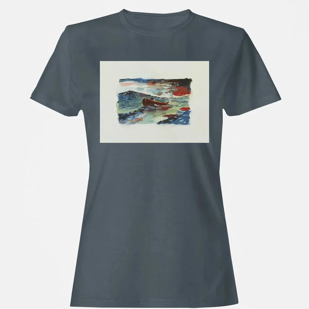 Rowboat Painting Women's T-shirt - 3