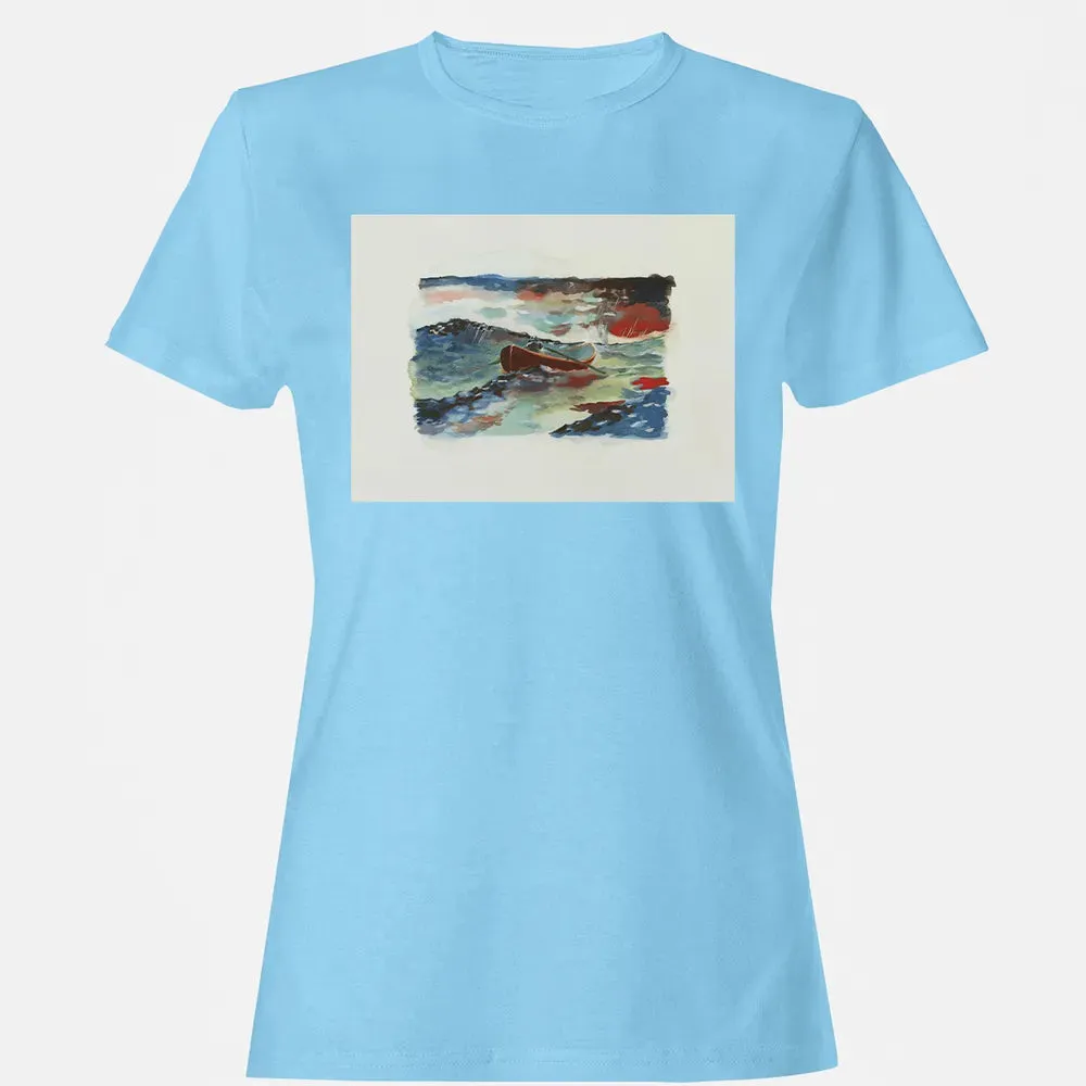 Rowboat Painting Women's T-shirt - 8