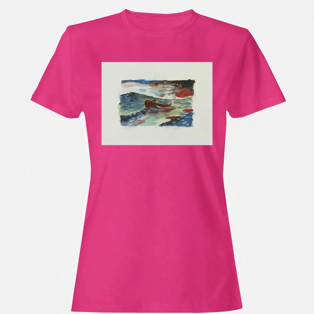 Rowboat Painting Women's T-shirt - 6