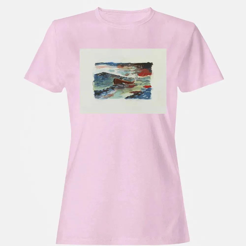 Rowboat Painting Women's T-shirt - 9