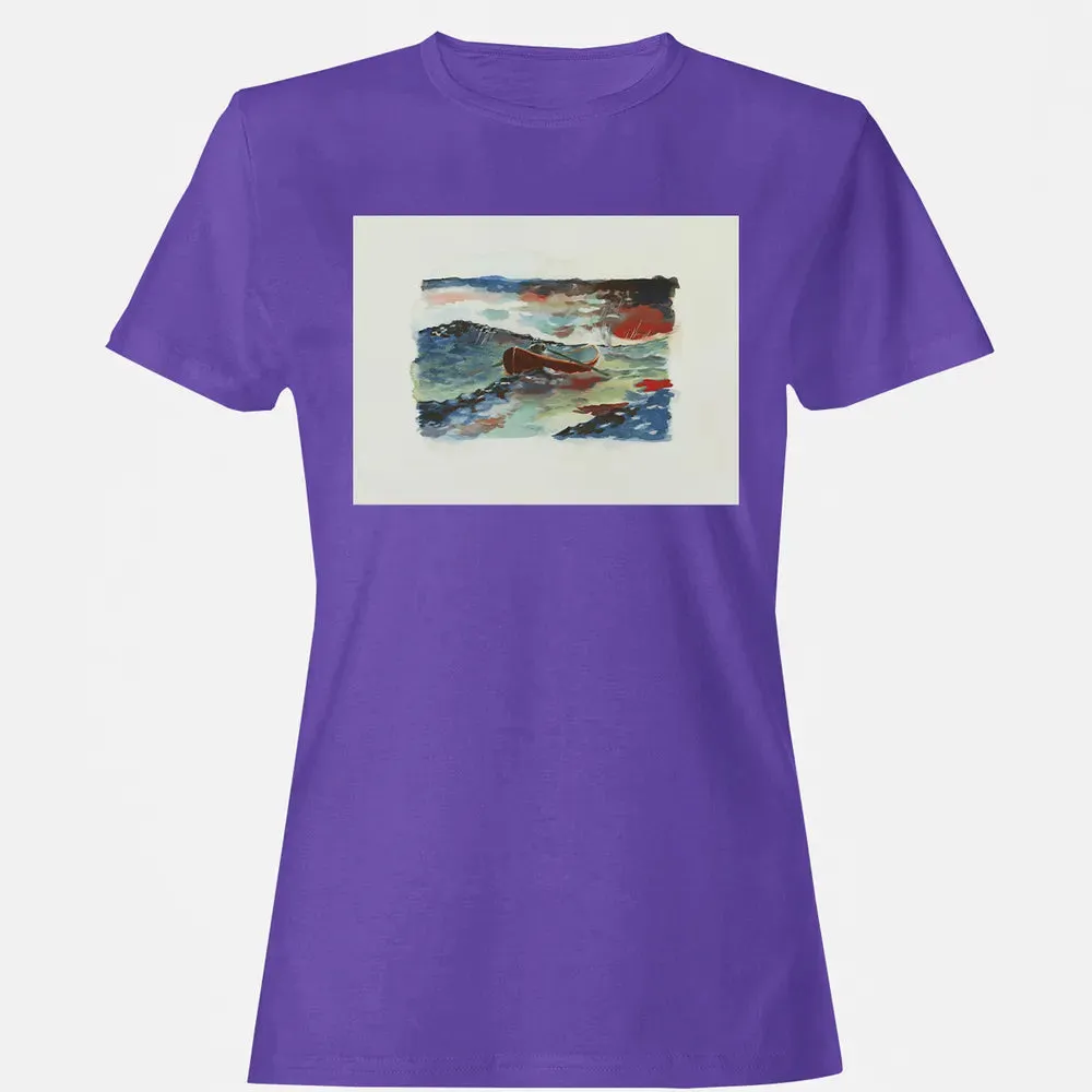 Rowboat Painting Women's T-shirt - 12