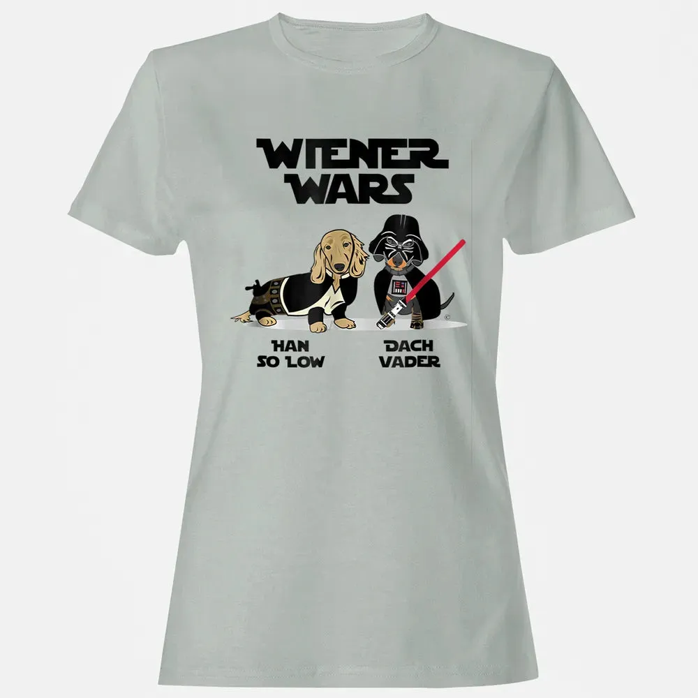 Wiener Wars Funny Dachshund Women's T-shirt - 2