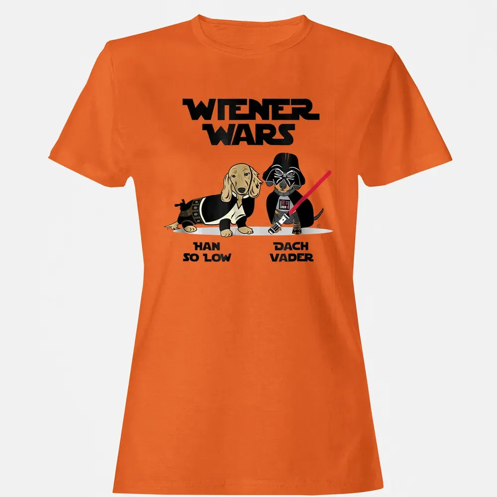 Wiener Wars Funny Dachshund Women's T-shirt - 11