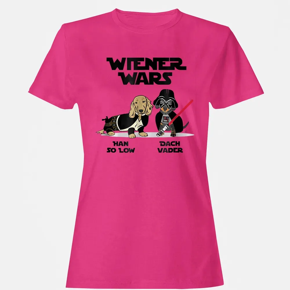 Wiener Wars Funny Dachshund Women's T-shirt - 6