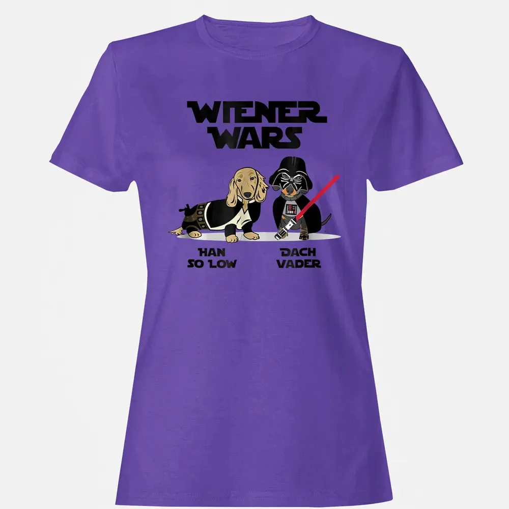 Wiener Wars Funny Dachshund Women's T-shirt - 12