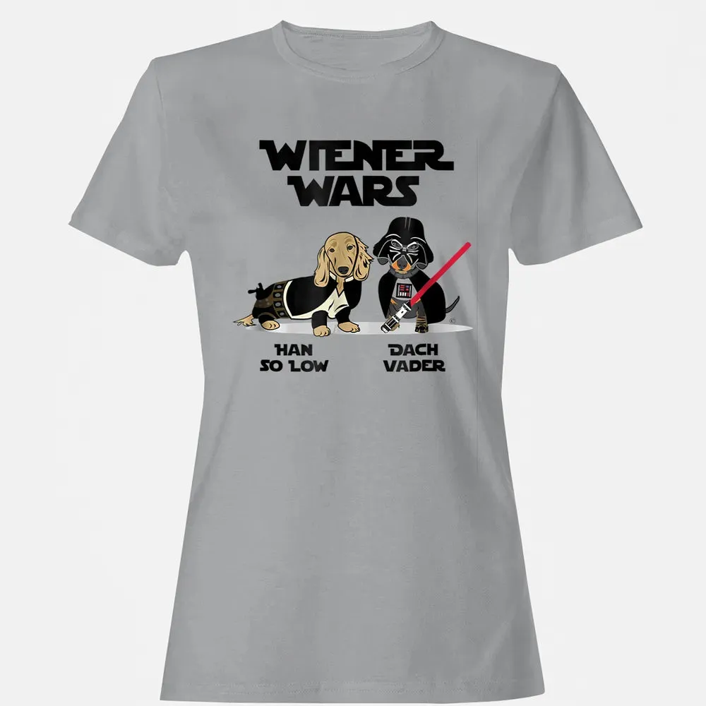 Wiener Wars Funny Dachshund Women's T-shirt - 15