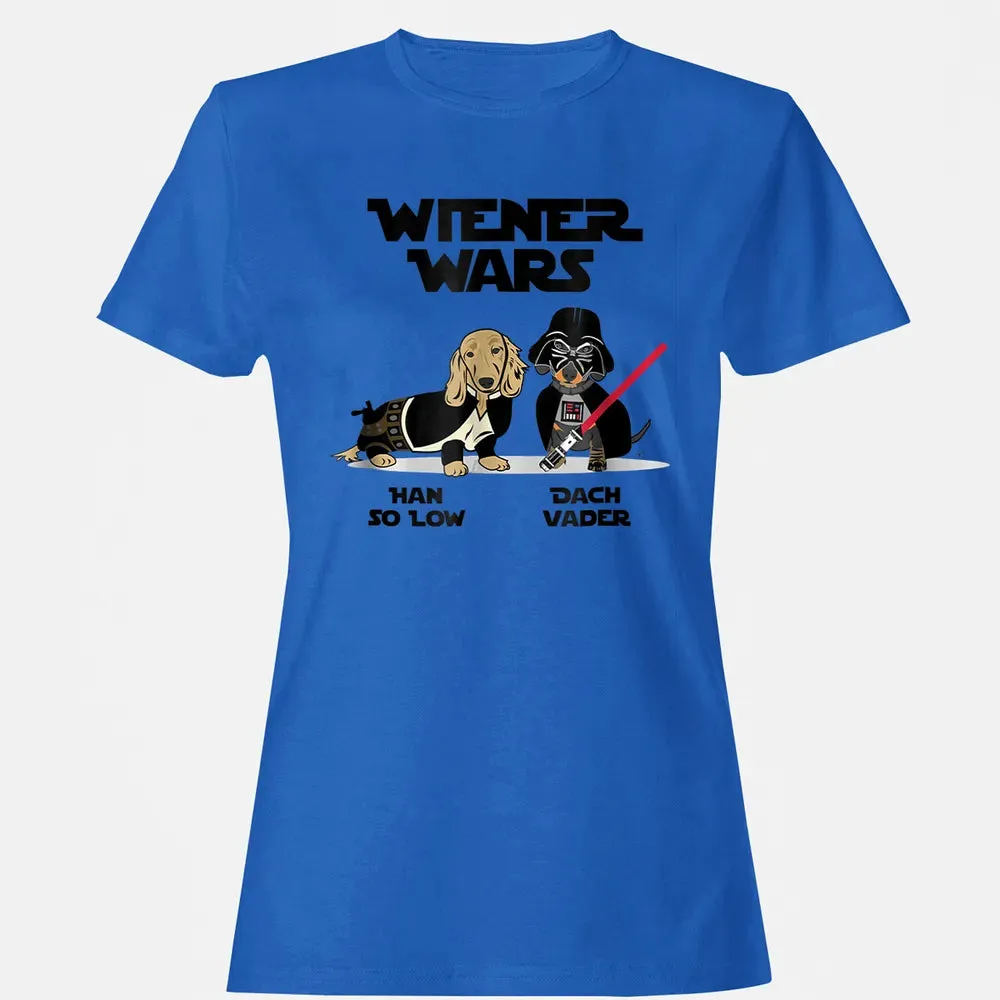 Wiener Wars Funny Dachshund Women's T-shirt - 14