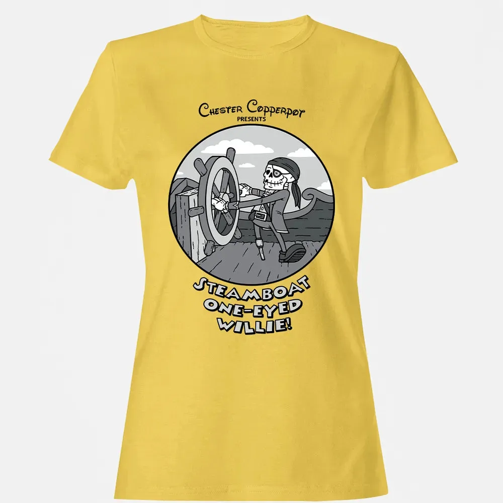 One Eyed Willie Women's T-shirt - 4