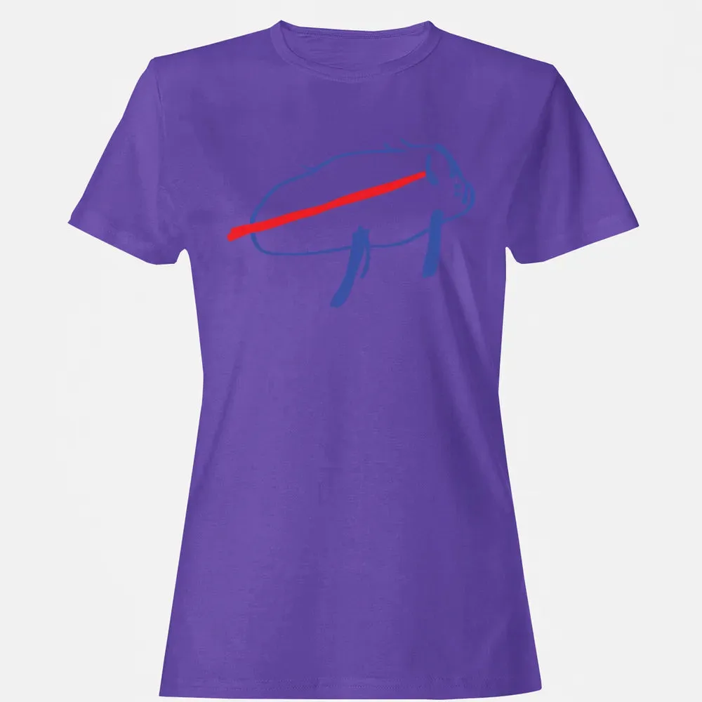 Josh Allen Drawing Women's T-shirt - 12