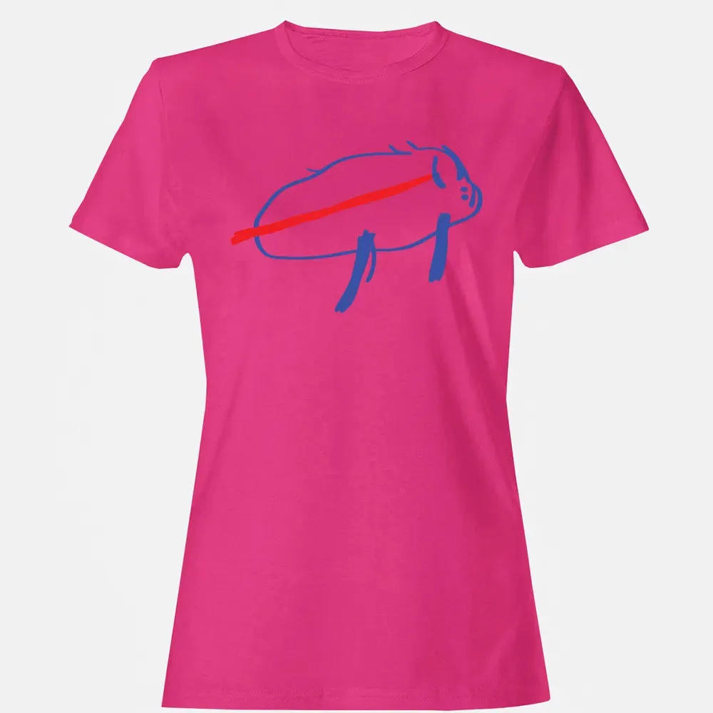 Josh Allen Drawing Women's T-shirt - 6