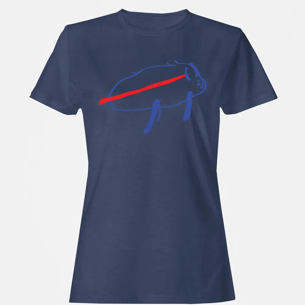 Josh Allen Drawing Women's T-shirt - 10