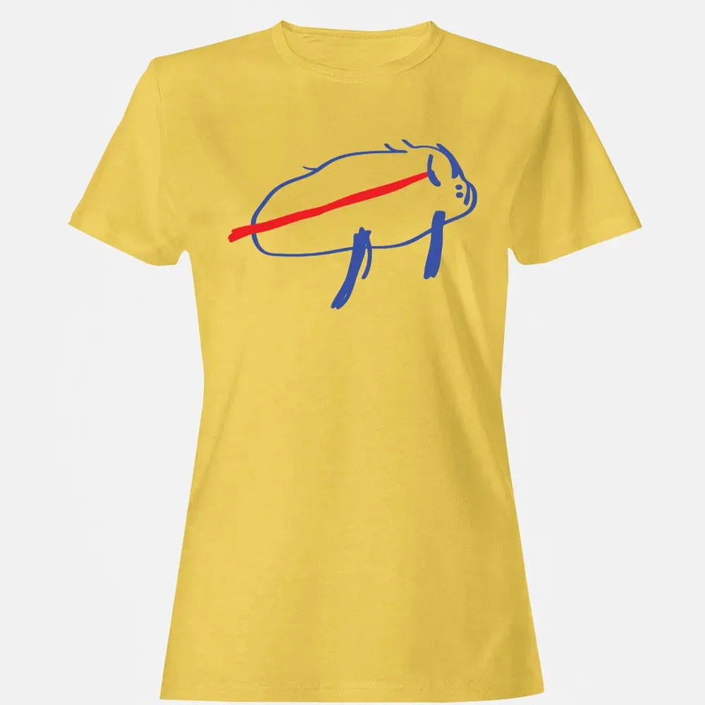 Josh Allen Drawing Women's T-shirt - 4