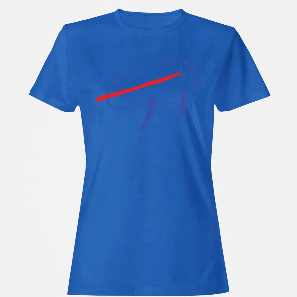 Josh Allen Drawing Women's T-shirt - 14