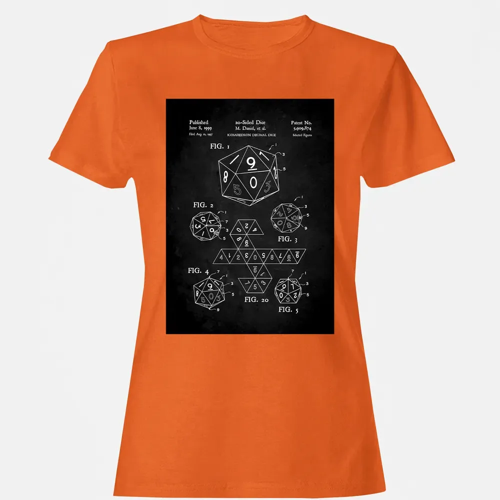 20-Sided Dice Poster Women's T-shirt - 11