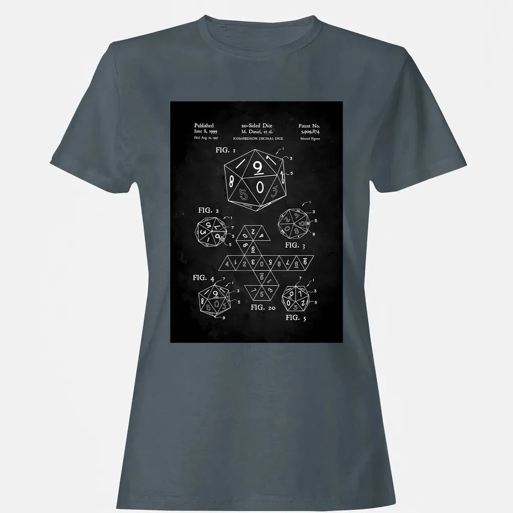 20-Sided Dice Poster Women's T-shirt - 3