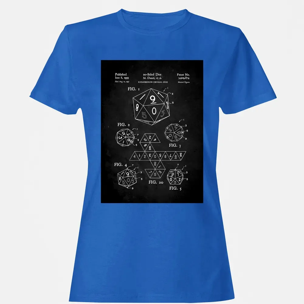 20-Sided Dice Poster Women's T-shirt - 14