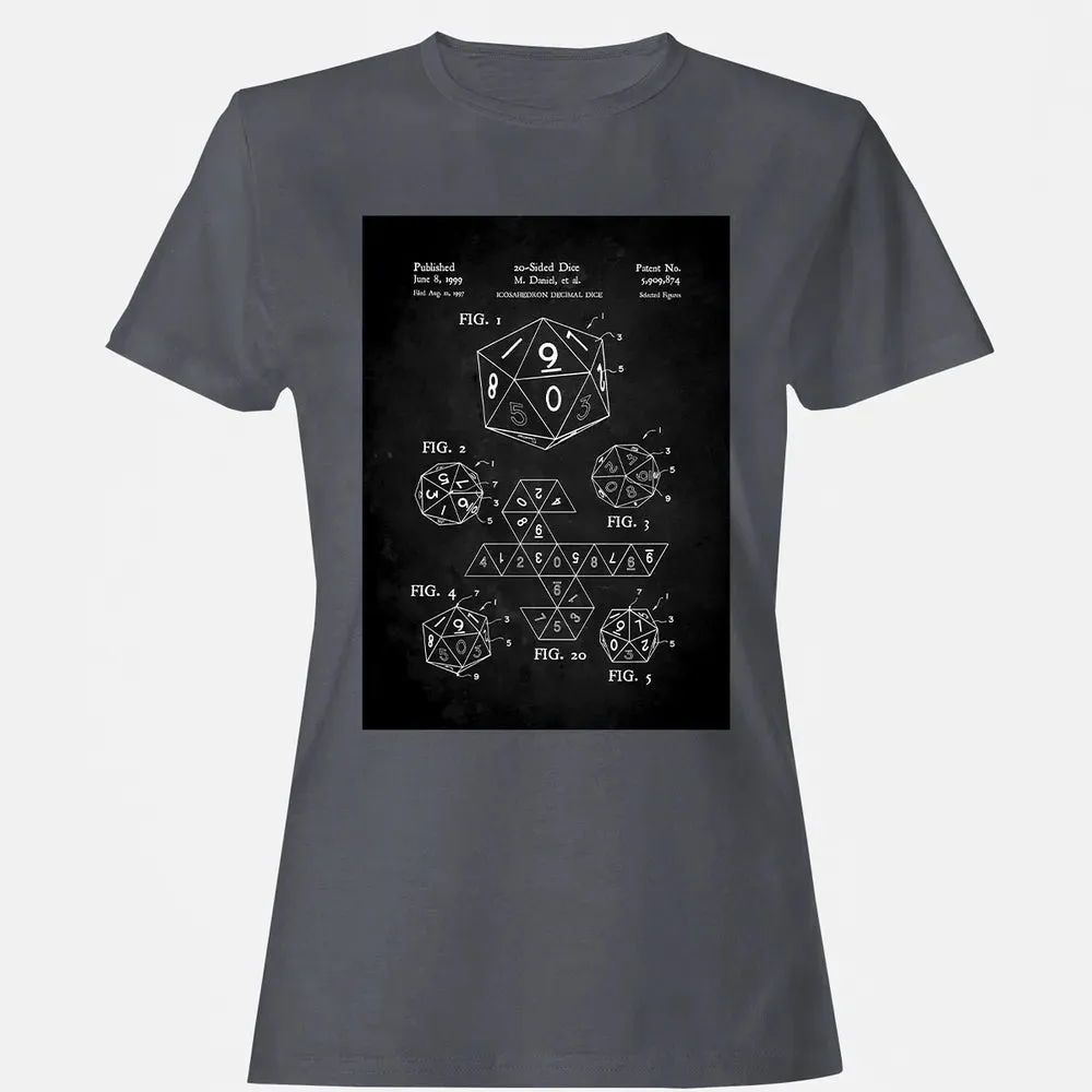 20-Sided Dice Poster Women's T-shirt - 5