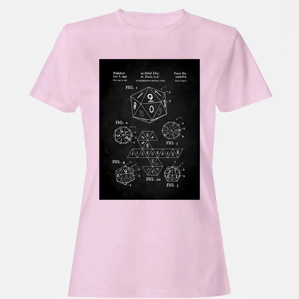 20-Sided Dice Poster Women's T-shirt - 9