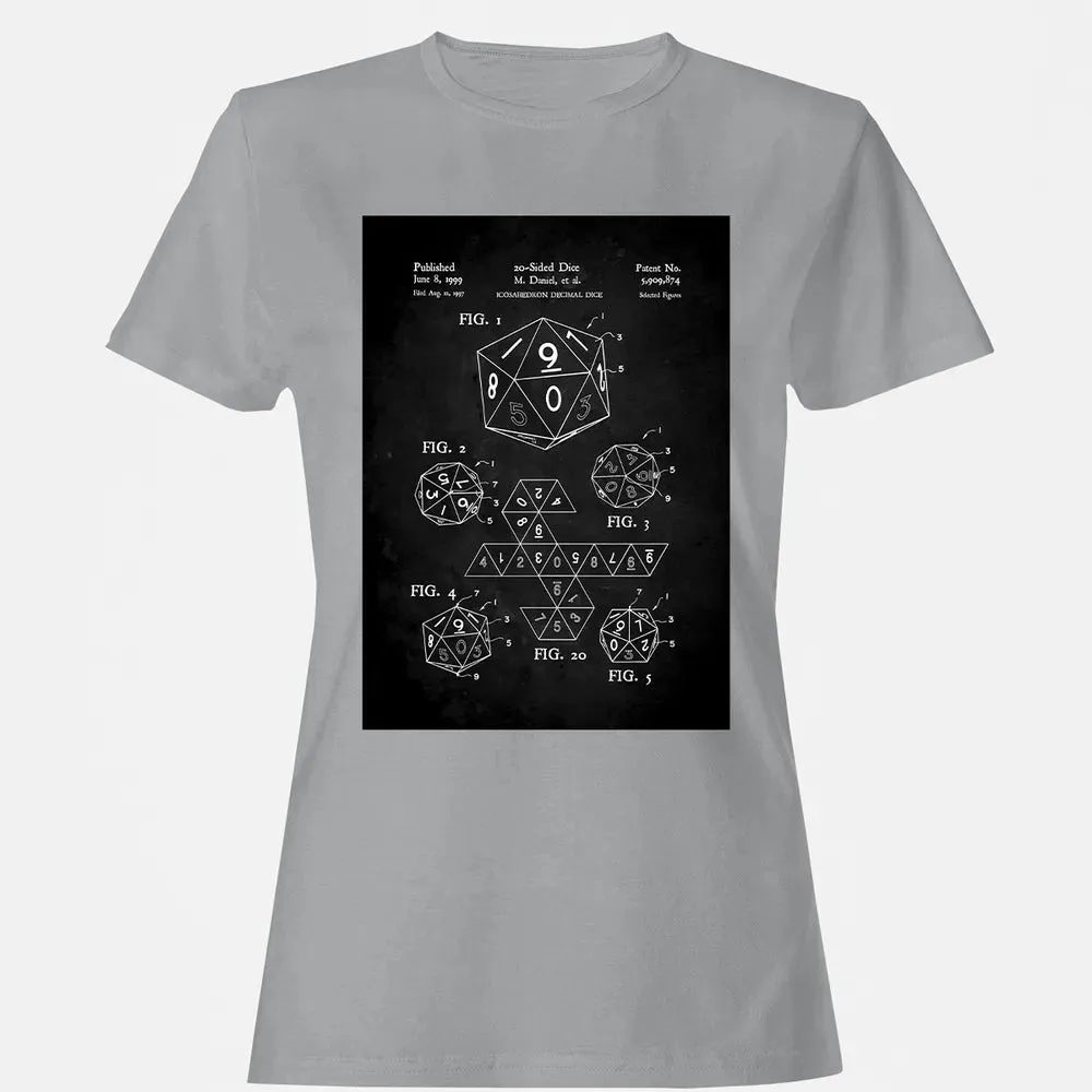 20-Sided Dice Poster Women's T-shirt - 15
