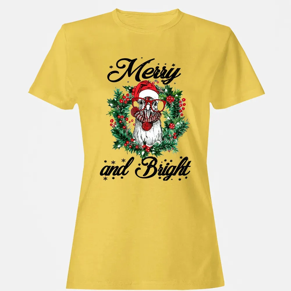 Merry and Bright Women's T-shirt - 4