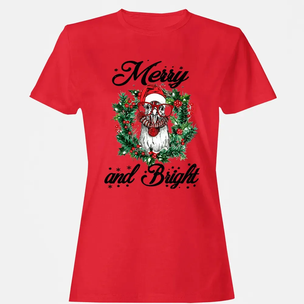 Merry and Bright Women's T-shirt - 13