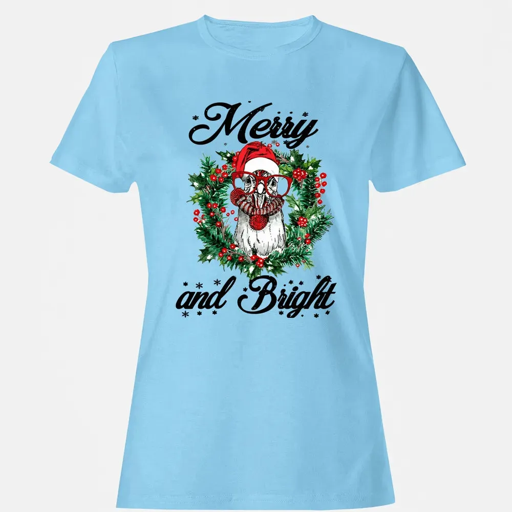 Merry and Bright Women's T-shirt - 8