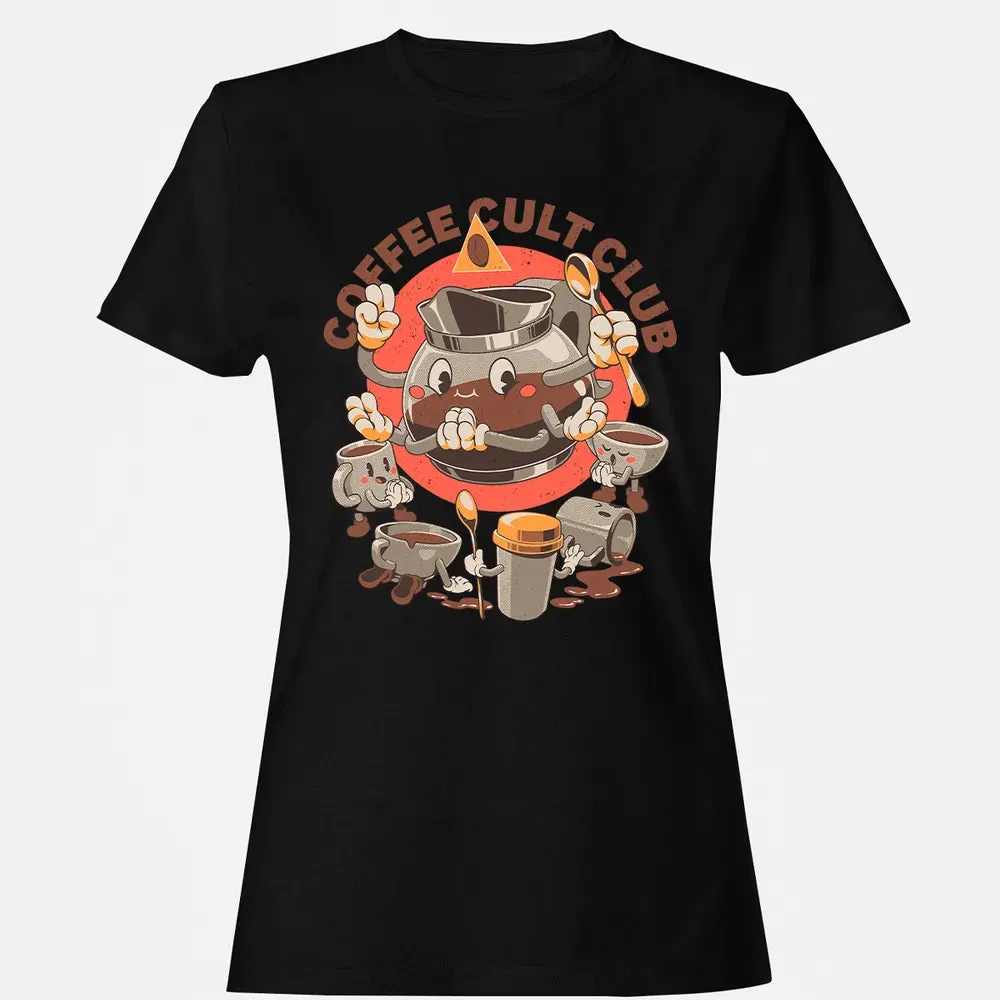 Coffe Cult Club Women's T-shirt - 16