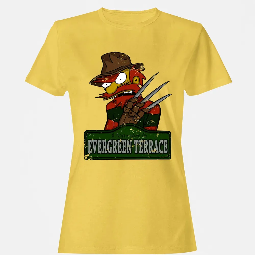 A Nightmare on Evergreen Terrace Women's T-shirt - 4