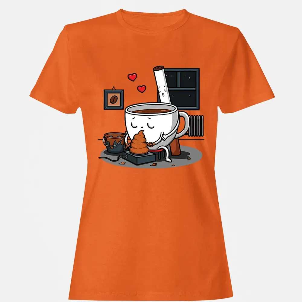 Coffee and Cigarette Women's T-shirt - 11