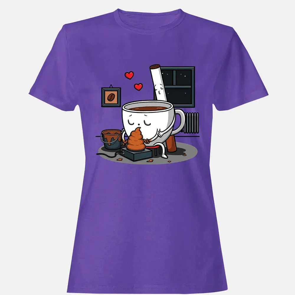 Coffee and Cigarette Women's T-shirt - 12