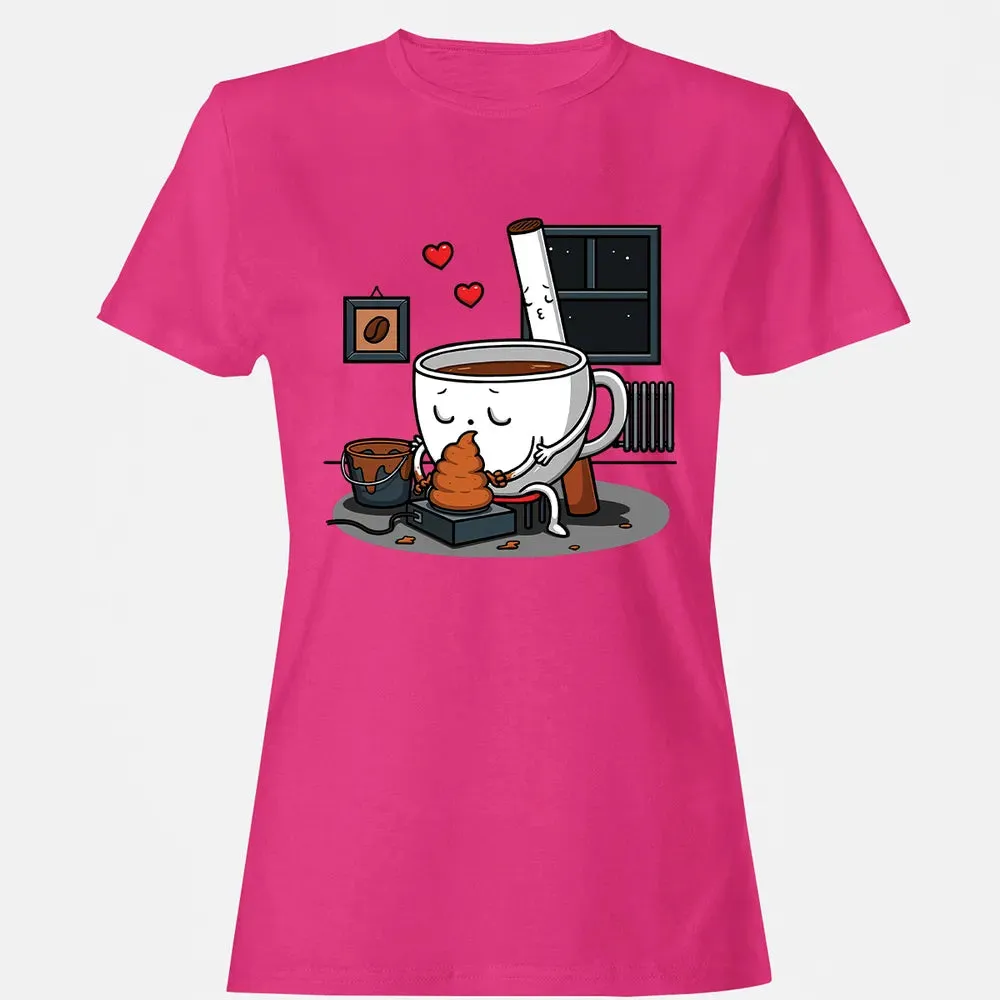 Coffee and Cigarette Women's T-shirt - 6