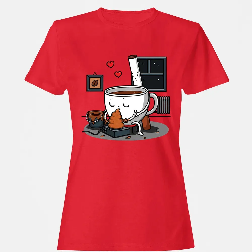 Coffee and Cigarette Women's T-shirt - 13