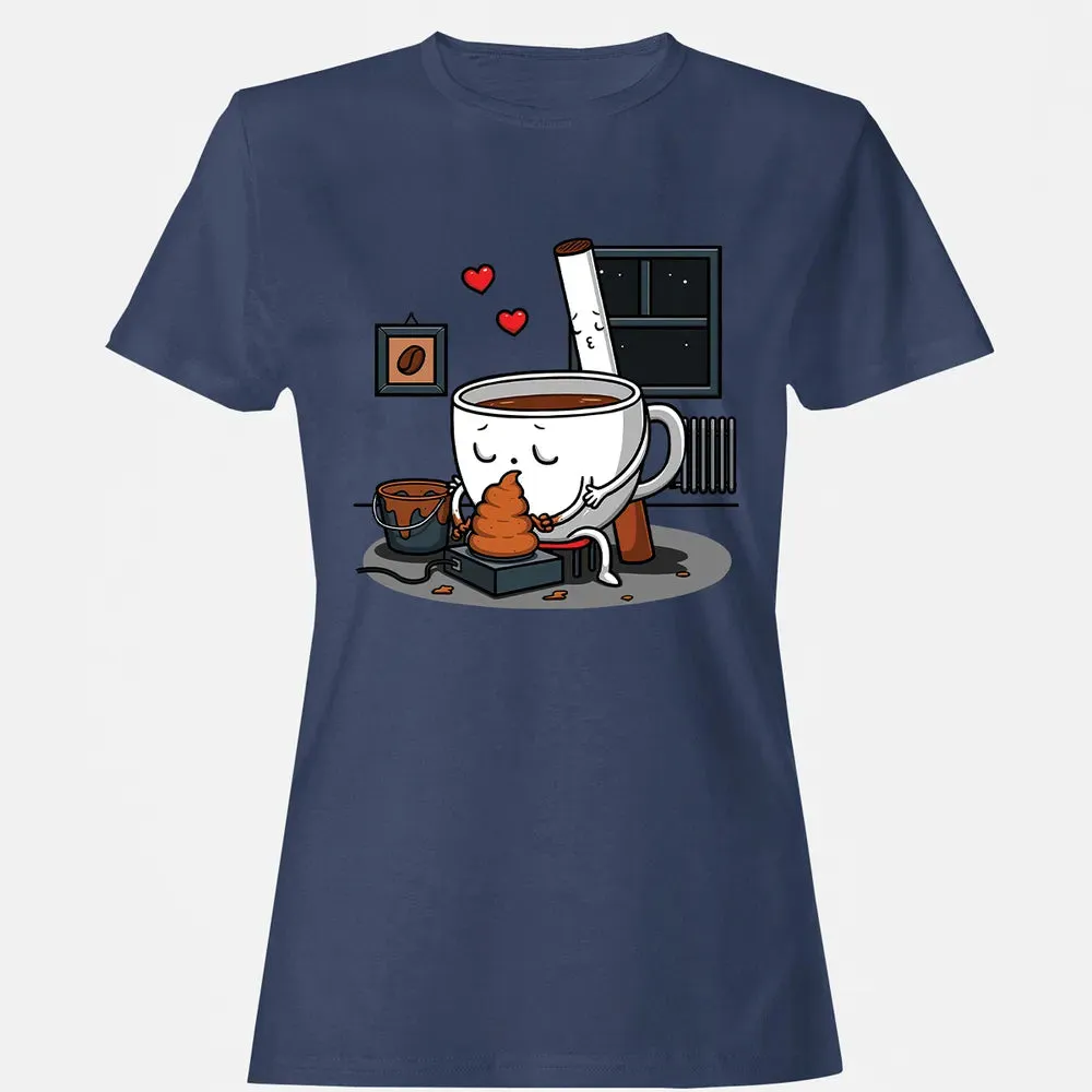 Coffee and Cigarette Women's T-shirt - 10