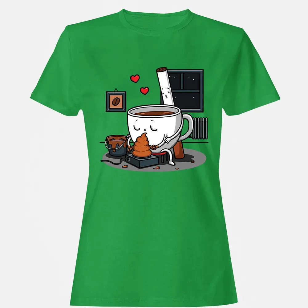 Coffee and Cigarette Women's T-shirt - 7