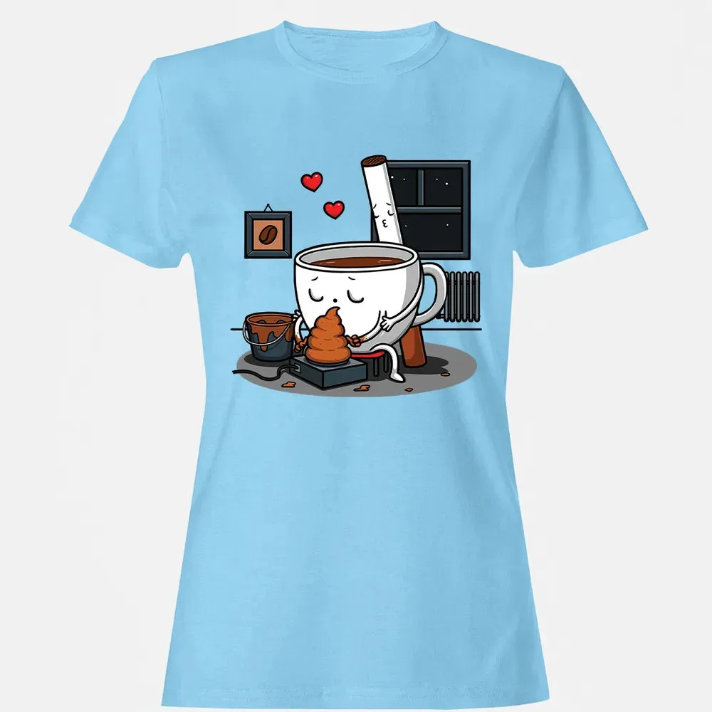 Coffee and Cigarette Women's T-shirt - 8