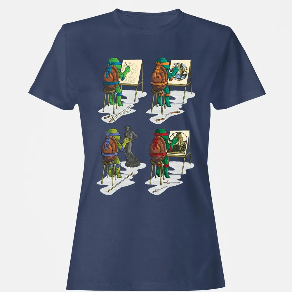 Turtle Art Women's T-shirt - 10