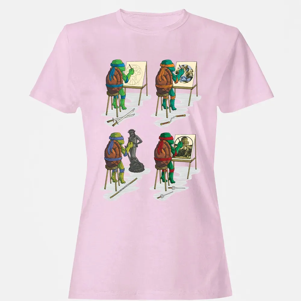 Turtle Art Women's T-shirt - 9