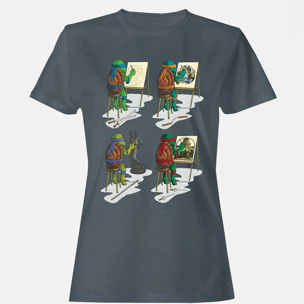Turtle Art Women's T-shirt - 3