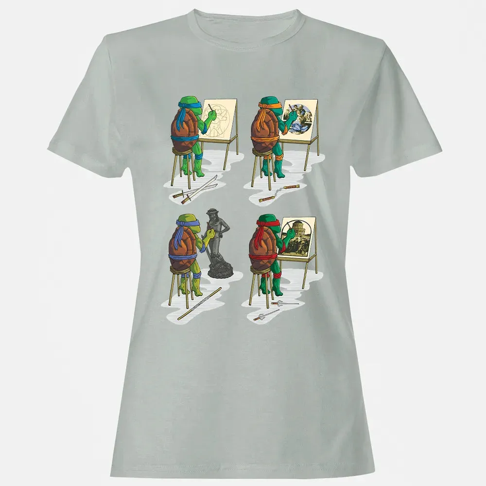 Turtle Art Women's T-shirt - 2