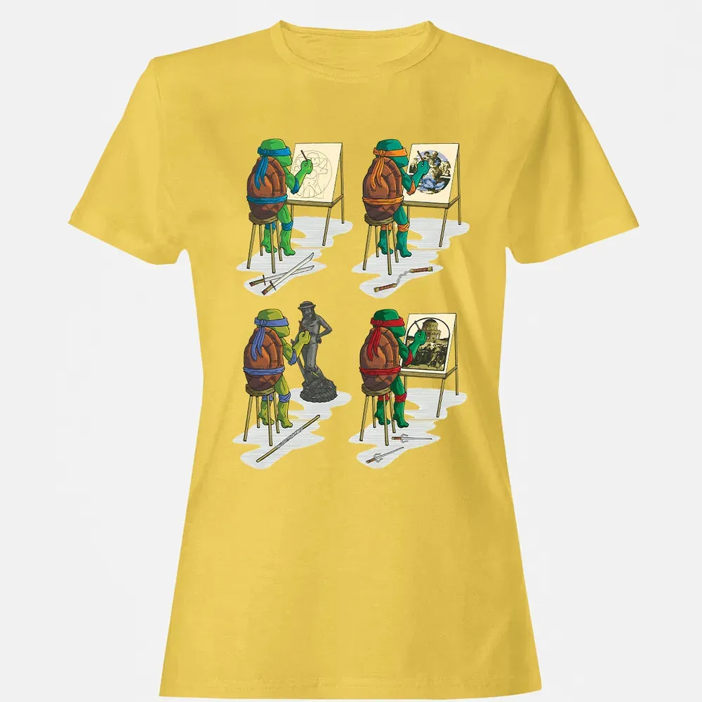 Turtle Art Women's T-shirt - 4