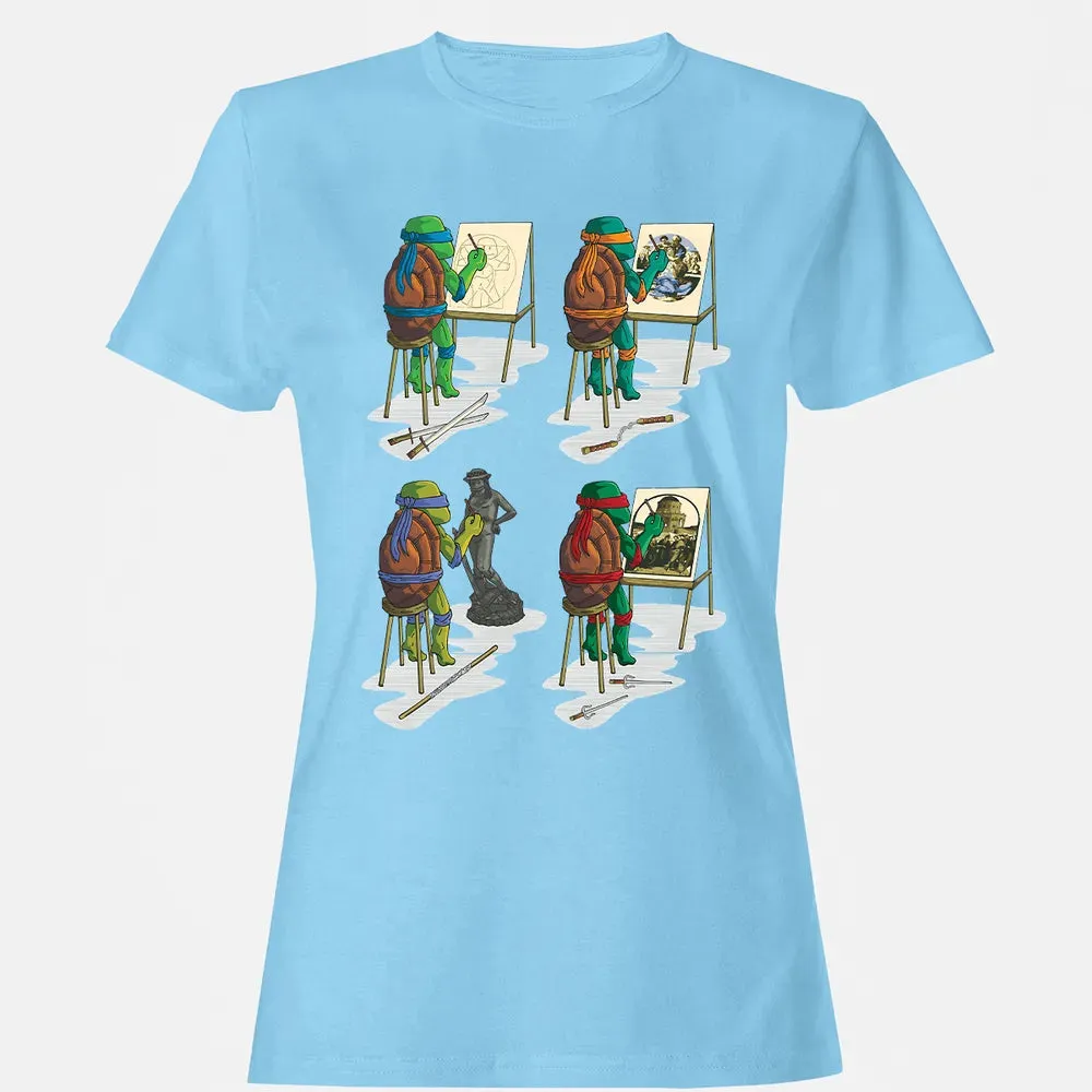 Turtle Art Women's T-shirt - 8