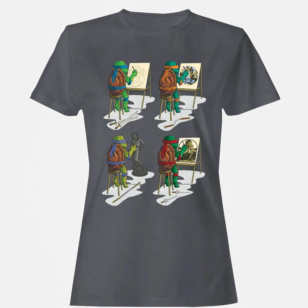 Turtle Art Women's T-shirt - 5