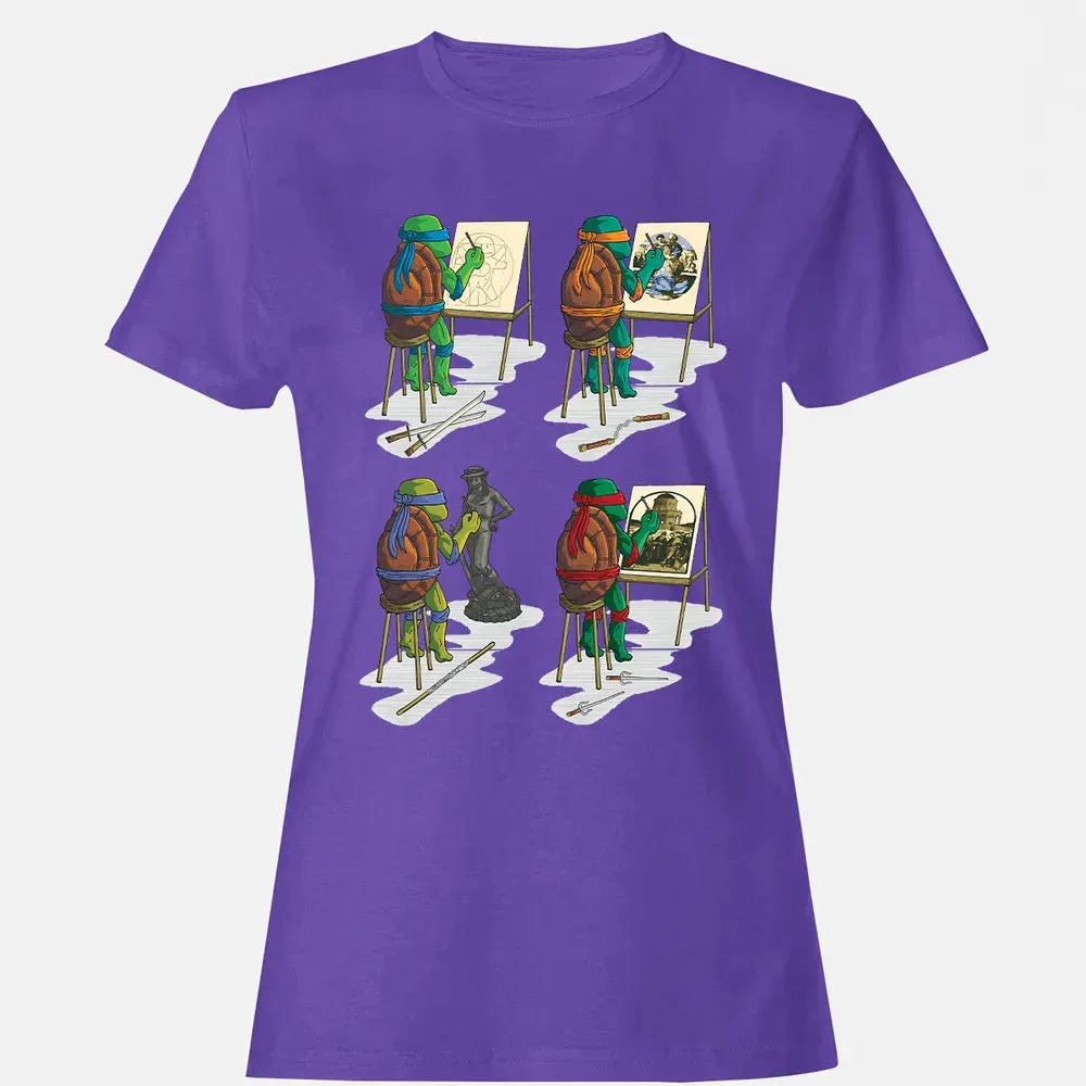 Turtle Art Women's T-shirt - 12