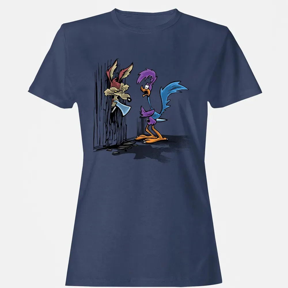 Hereâ€™s Road Runner Women's T-shirt - 10