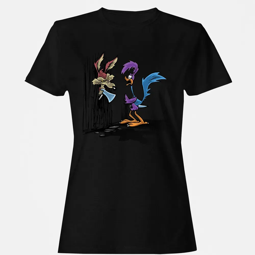 Hereâ€™s Road Runner Women's T-shirt - 16