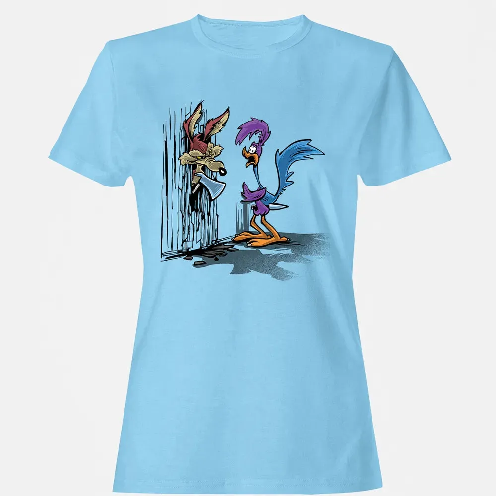 Hereâ€™s Road Runner Women's T-shirt - 8