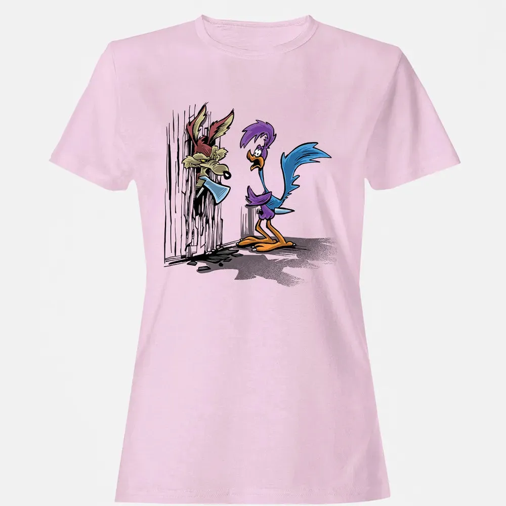 Hereâ€™s Road Runner Women's T-shirt - 9