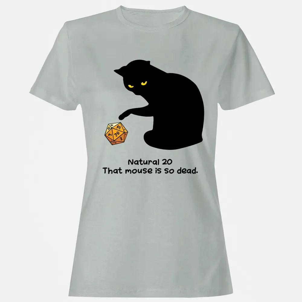 Cat Got Nat 20 Women's T-shirt - 2