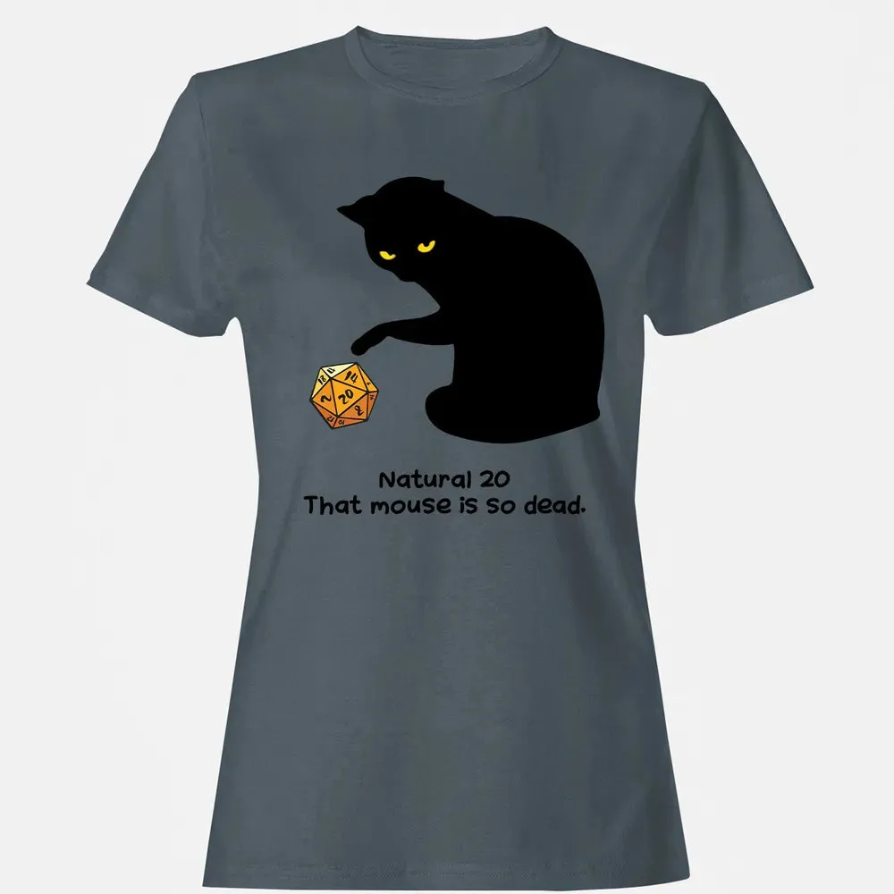 Cat Got Nat 20 Women's T-shirt - 3