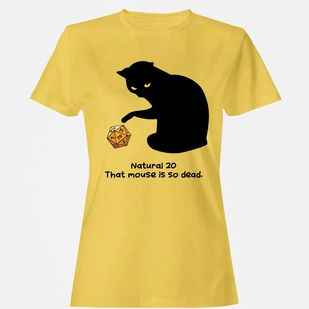 Cat Got Nat 20 Women's T-shirt - 4